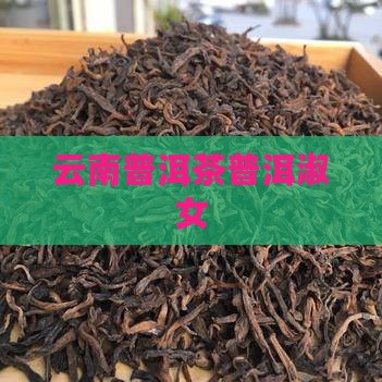 云南淑女普洱茶