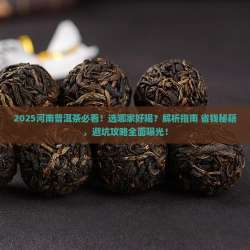河南普洱茶选哪家好喝