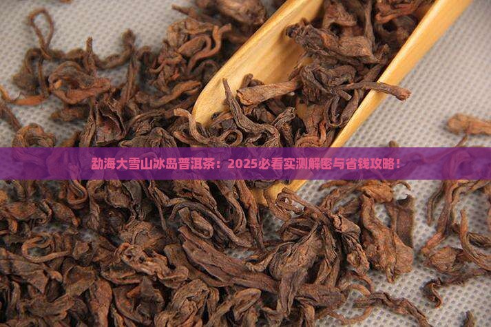 勐海大雪山冰岛普洱茶