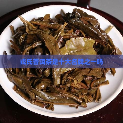 戎氏普洱茶属于哪个档次