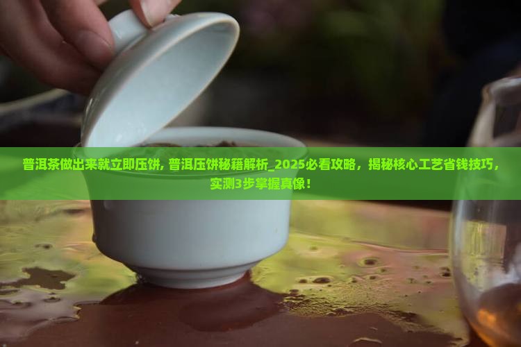 普洱茶做出来就立即压饼