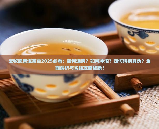 云牧牌普洱茶膏