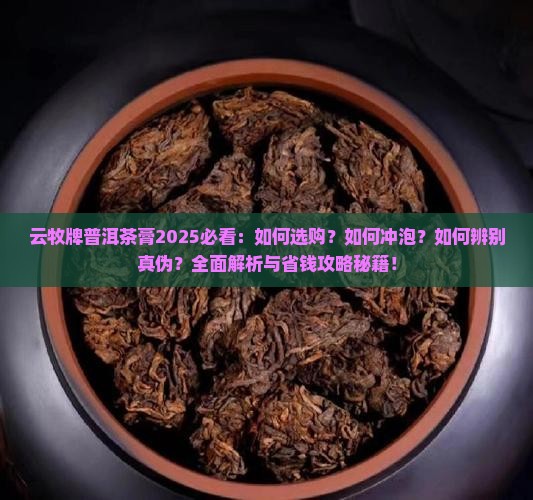 云牧牌普洱茶膏