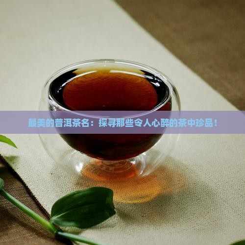 最美的普洱茶名