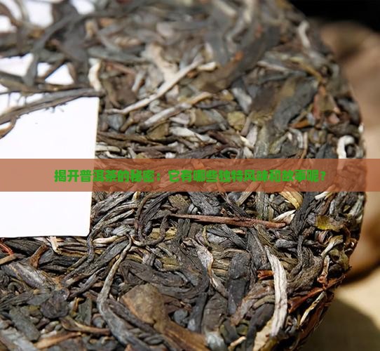 普洱茶的品种与种类