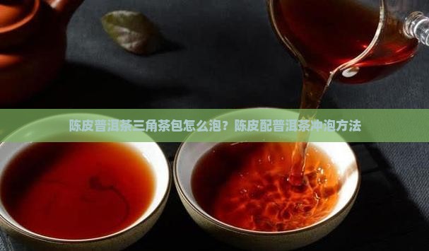 陈皮普洱茶三角茶包
