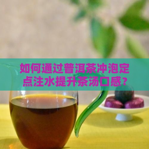 普洱茶冲泡定点注水