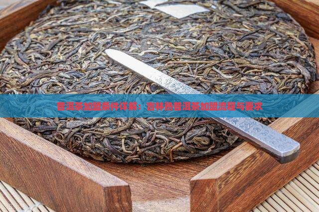 吉林熟普洱茶怎么加盟