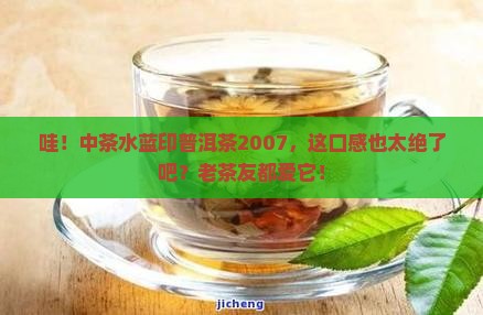 中茶水蓝印普洱茶2007