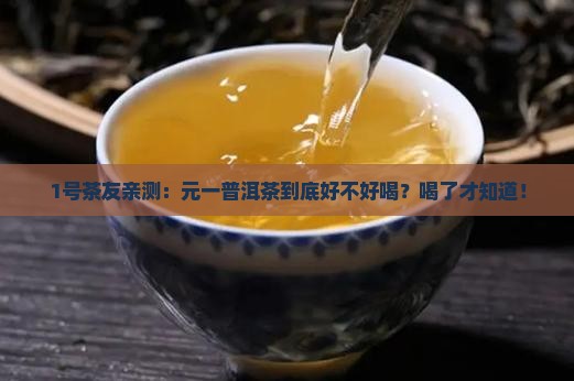 元一普洱茶好喝吗