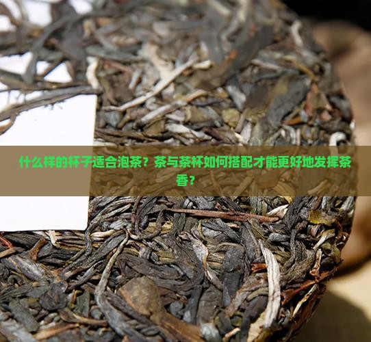 什么杯子适合泡茶茶与茶杯的搭配 什么杯子适合泡茶茶与茶杯的搭配