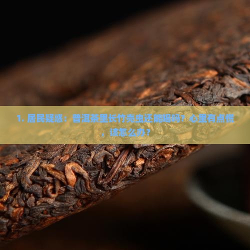 普洱茶长竹壳虫有害吗吗