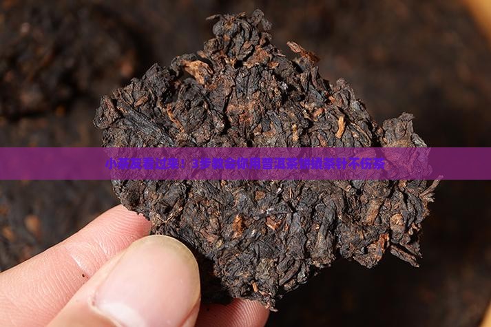 普洱茶饼撬茶针怎么用