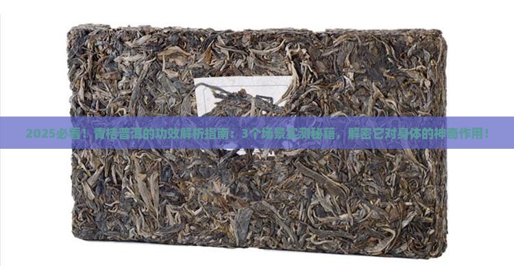 青桔普洱的功效
