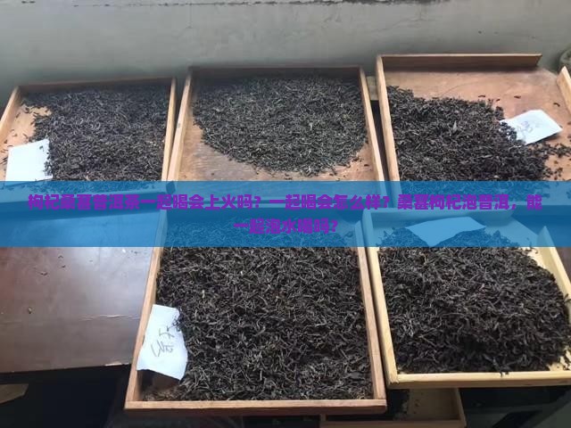 枸杞桑葚普洱茶一起喝