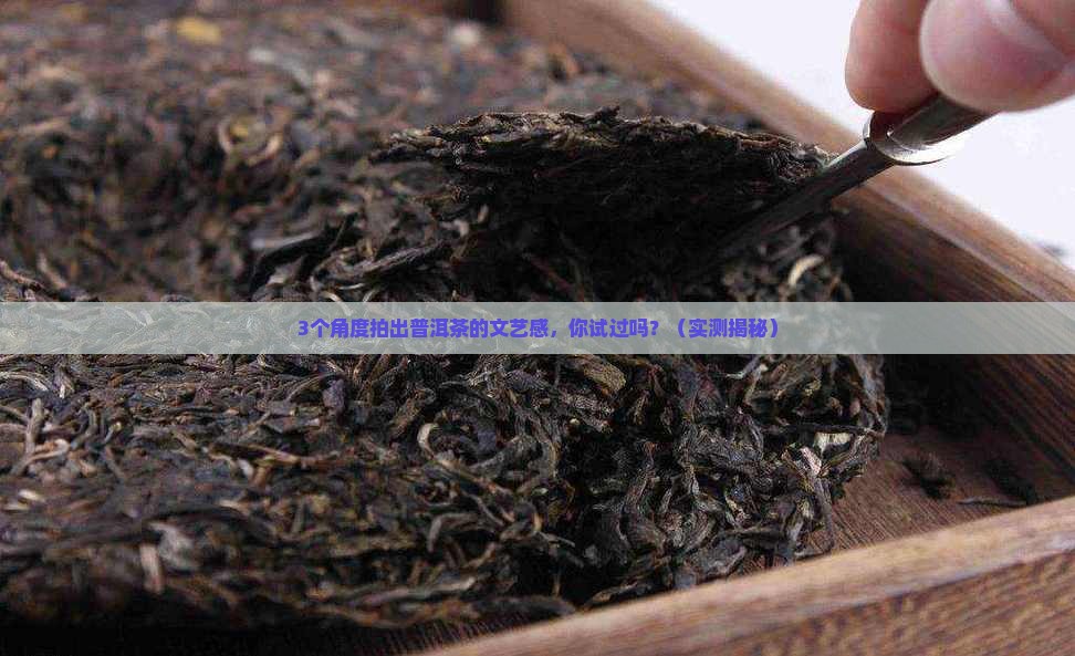 普洱茶创意摄影