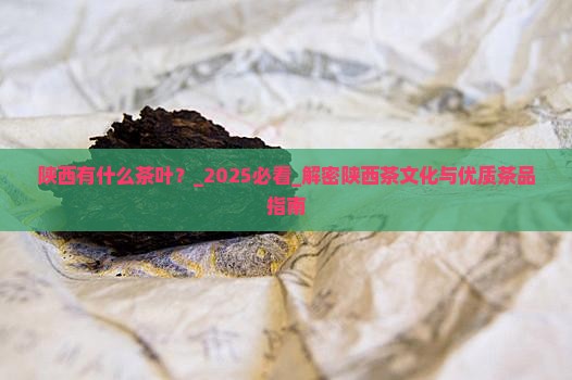 陕西有什么茶叶