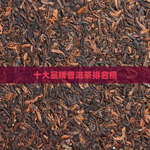 中国十大普洱茶排名榜