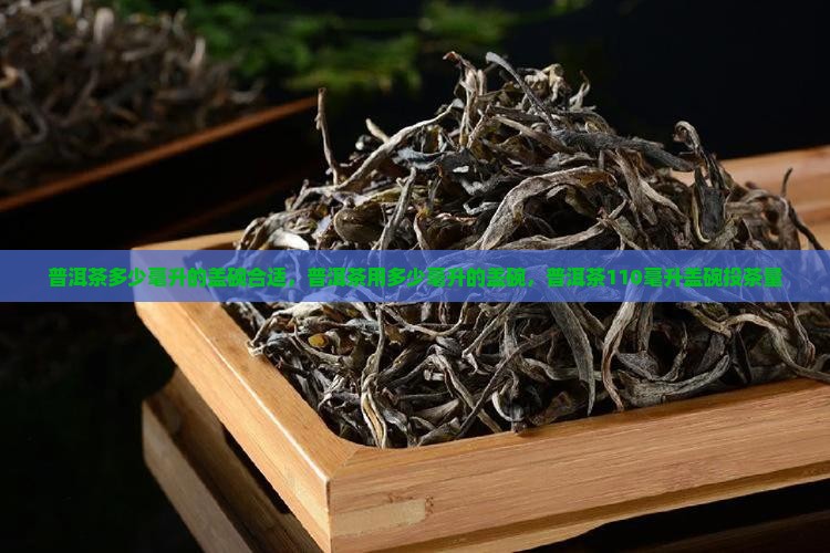 普洱茶多少毫升的盖碗合适