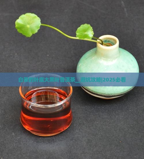 白茶的叶底大黑叶普洱茶