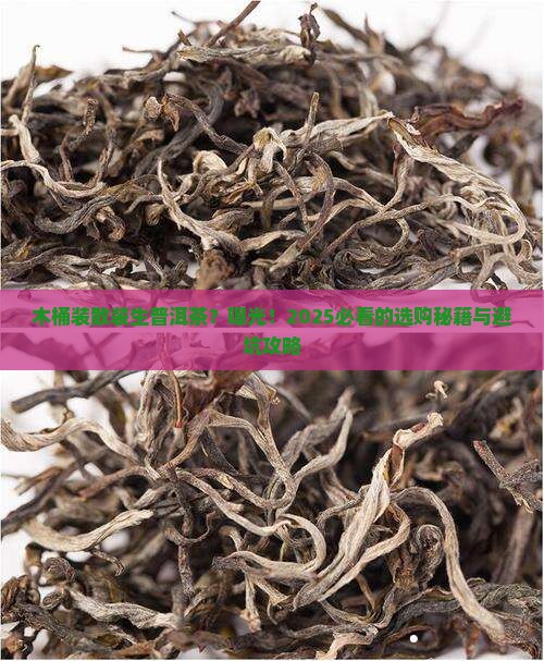 木桶装散装生普洱茶