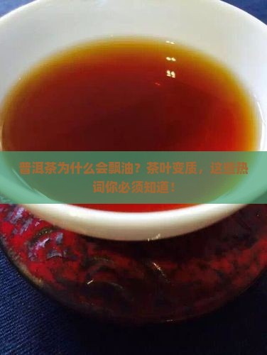 普洱茶为什么会飘油