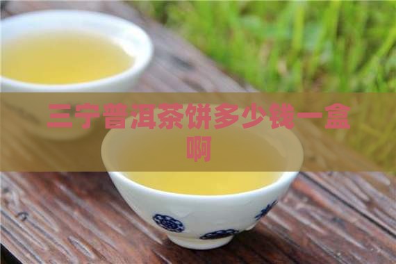 三宁普洱茶饼多少钱一盒