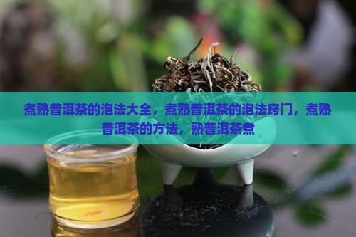 煮熟普洱茶的泡法