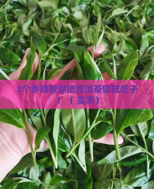 普洱茶怎么做成坨子