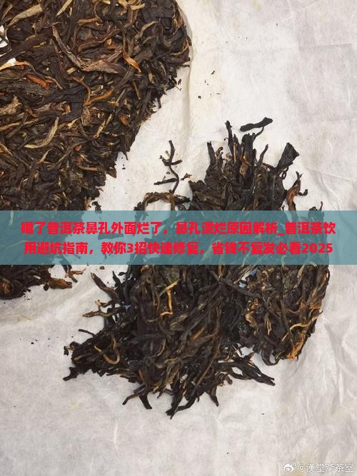 喝了普洱茶鼻孔外面烂了