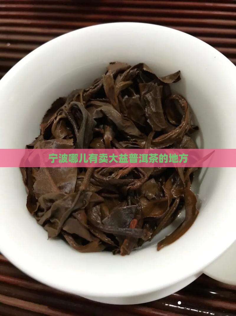 宁波哪儿有卖大益普洱茶的