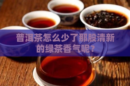 普洱茶没有绿茶香
