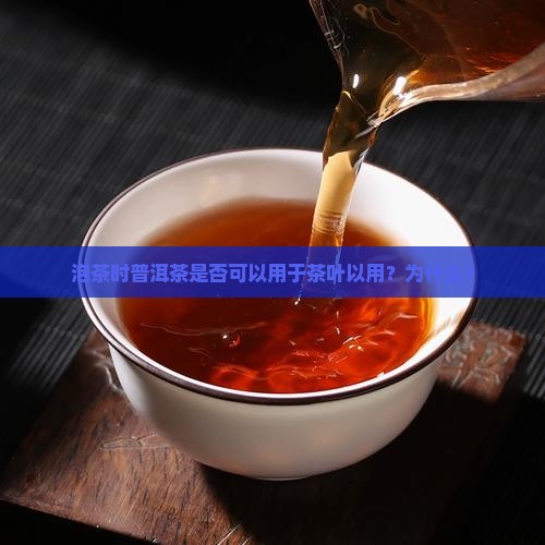 泡茶叶可以用普洱茶吗为什么