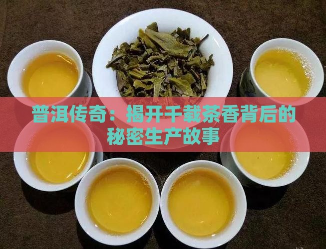 普洱茶大生产史