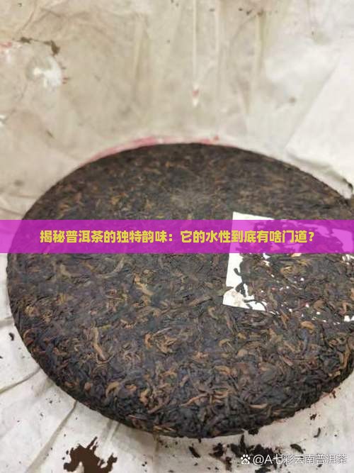 普洱茶的水性分析