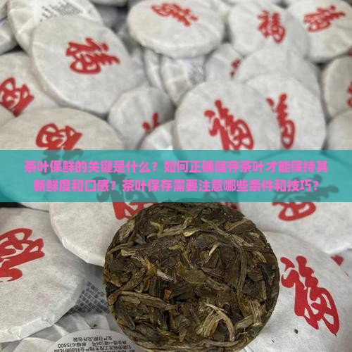 茶叶是茶叶保鲜的重要条件