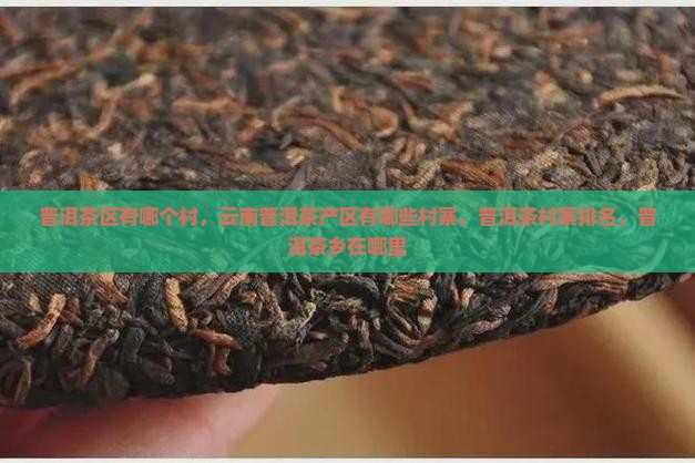 普洱茶区有哪个村