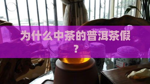为什么中茶的普洱茶假