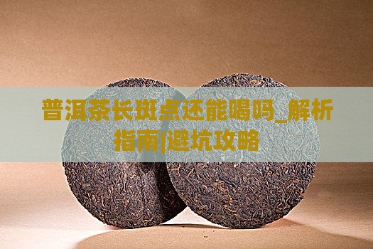 普洱茶长斑点还能喝吗