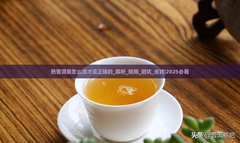熟普洱茶怎么泡才是正确的