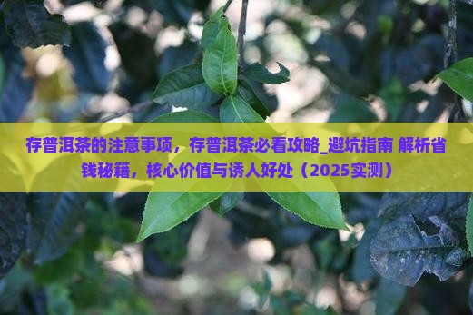 存普洱茶的注意事项