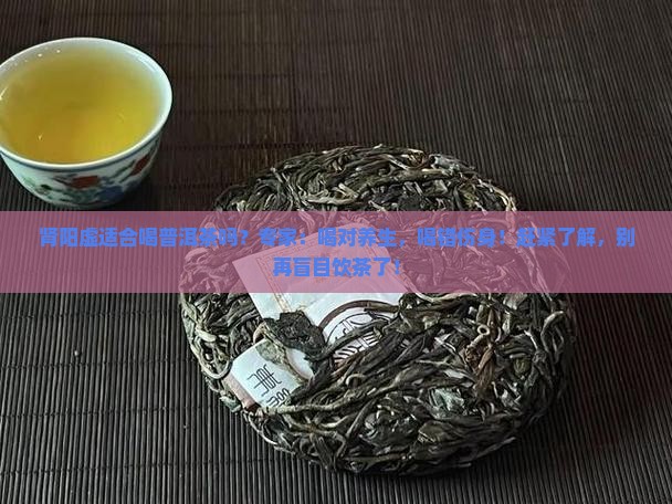 肾阳虚适合喝普洱茶吗