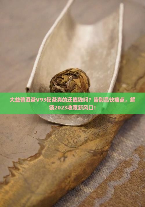 大益普洱茶V93砣茶