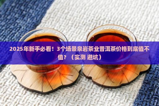 泉岩茶业普洱茶价格