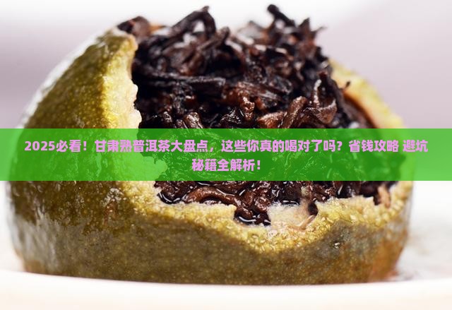 甘肃熟普洱茶有哪些