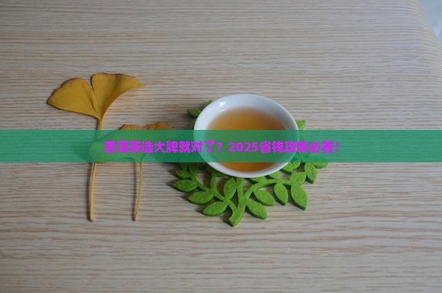 普洱茶尽量选大品牌吗