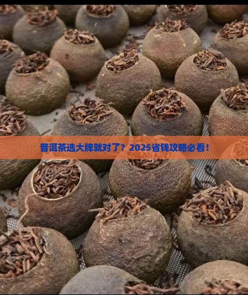 普洱茶尽量选大品牌吗