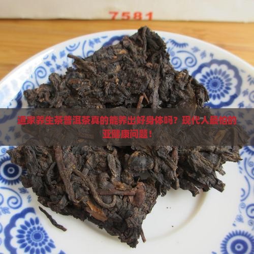 道家养生茶普洱茶