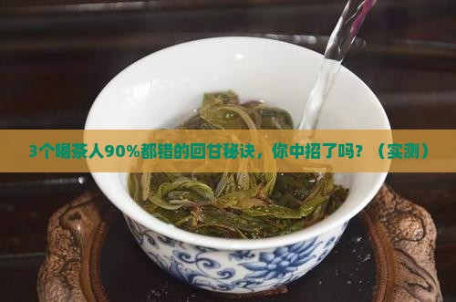 普洱茶回甘无穷