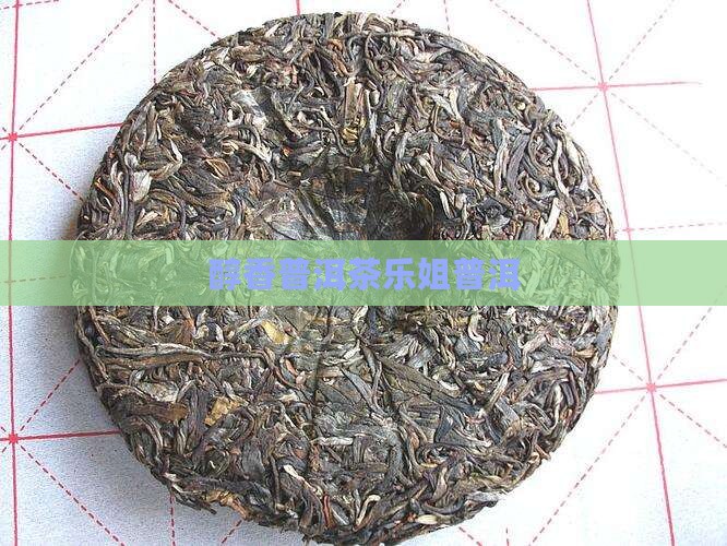醇香普洱茶乐姐